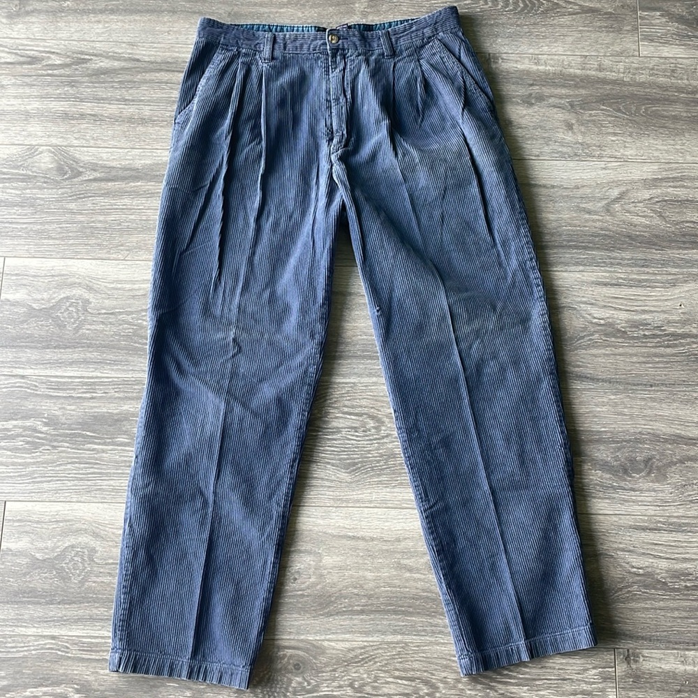 Vintage R&R Casuals Blue/Gray Corduroy Pants